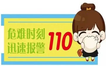 110调研报告优秀5篇