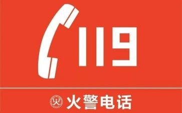 幼儿园119活动教案推荐7篇