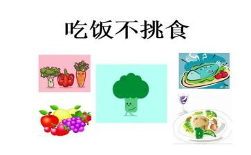 《不挑食》小班教案7篇