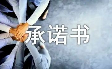 安全责任承诺书7篇