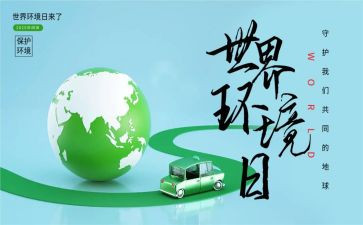 65环境日宣传活动总结8篇