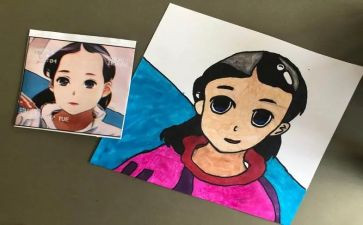 画自画像作文400字优质8篇