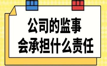 公司监事会工作报告6篇