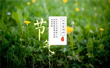 节气小满教案6篇