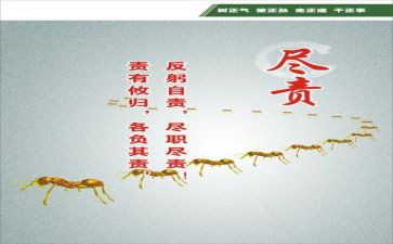 尽职尽责的心得体会5篇