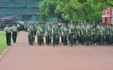 军训完的心得体会300字8篇