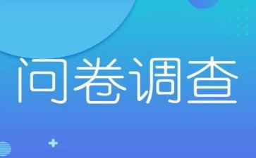 问卷实践调查报告6篇