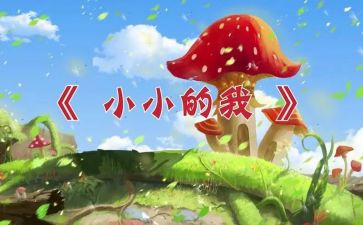 小小的我中班教案6篇