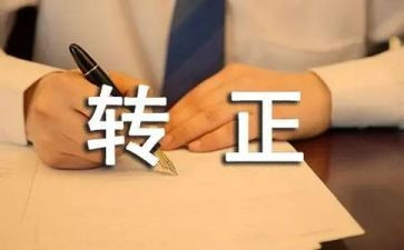 个人转正述职报告范文8篇